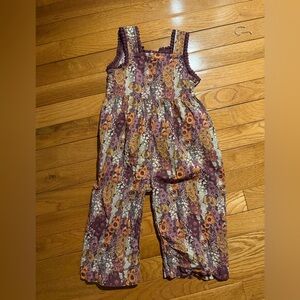 Kate Quinn Purple Hollyhock Jumpsuit 18-24 months